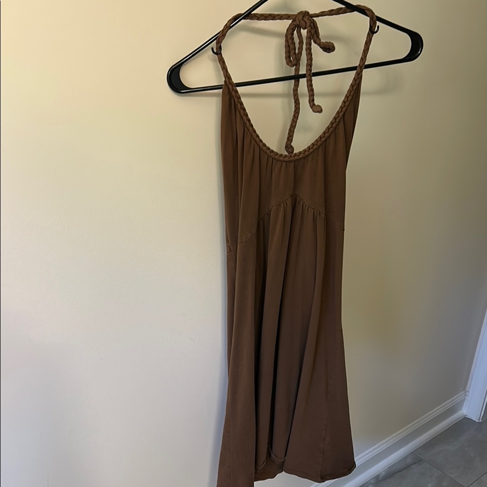 Victoria's Secret Brown Backless Dress Bra Top